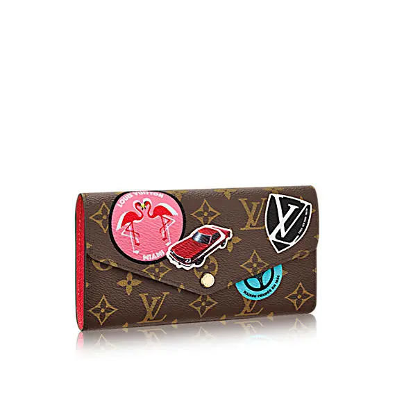 2017 Premium Monogram Canvas Sarah Wallet M62147