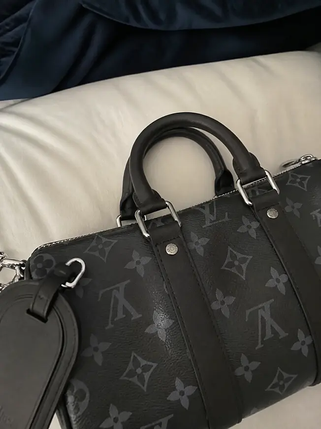 Monogram Christopher Keepall Bandouliere 25 M11595 photo review