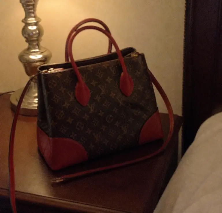 2017 Monogram Canvas Flandrin Handbag-Cherry M41596-1 photo review